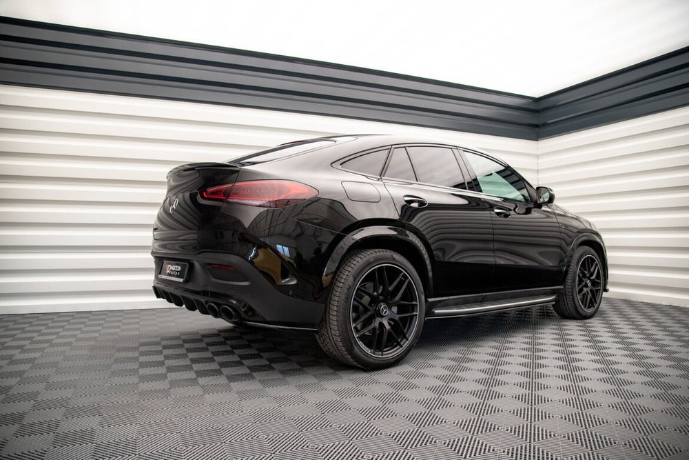 Maxton Parts - Seitenschweller Ansatz (Paar) passend für Mercedes-AMG / AMG-Line GLE Coupe C167 / C167 FL schwarz Hochglanz (ME-GLE-C167-AMG-SD1-G)
