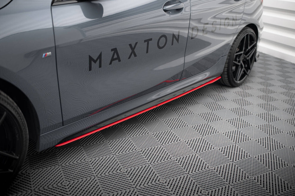 Maxton Parts - Seitenschweller Ansatz (Paar) V.2 passend für BMW 1er M-Paket / M135i / 128ti