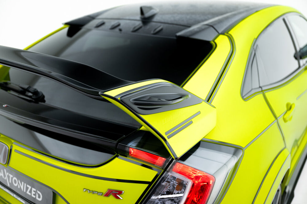 Maxton Parts - Spoiler Seiten Erweiterung passend für Honda Civic Type-R Mk10 / Mk10 FL schwarz Hochglanz