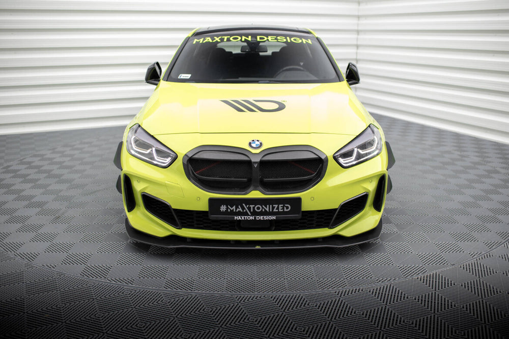 Maxton Parts - Stoßstangen Flaps Wings vorne Canards passend für BMW 1er M-Paket / M135i / 128ti F40