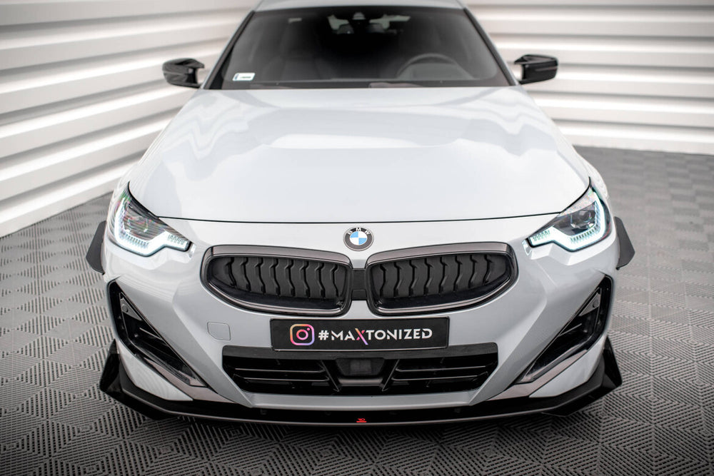 Maxton Parts - Stoßstangen Flaps Wings vorne Canards passend für BMW 2 Coupe M-Paket / M240i G42