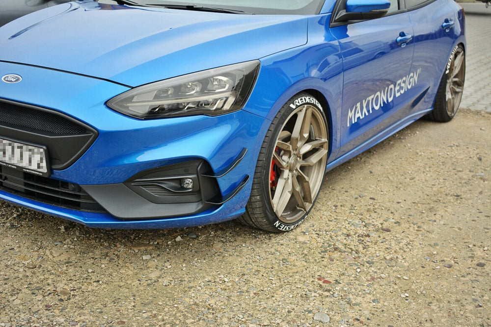 Maxton Parts - Stoßstangen Flaps Wings vorne Canards passend für Ford Focus ST / ST-Line Mk4