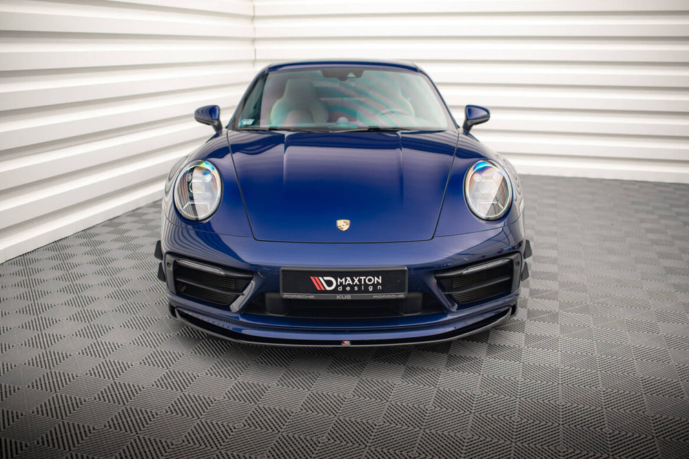 Maxton Parts - Stoßstangen Flaps Wings vorne Canards passend für Porsche 911 Carrera Aero 992 (PO-911-992-CA-AERO-CAN1)