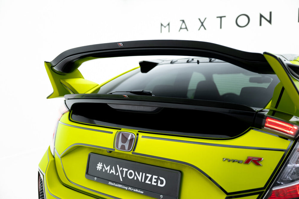 Maxton Parts - Untere Heckspoiler Lippe passend für Honda Civic Type-R Mk10 / Mk10 FL schwarz Hochglanz
