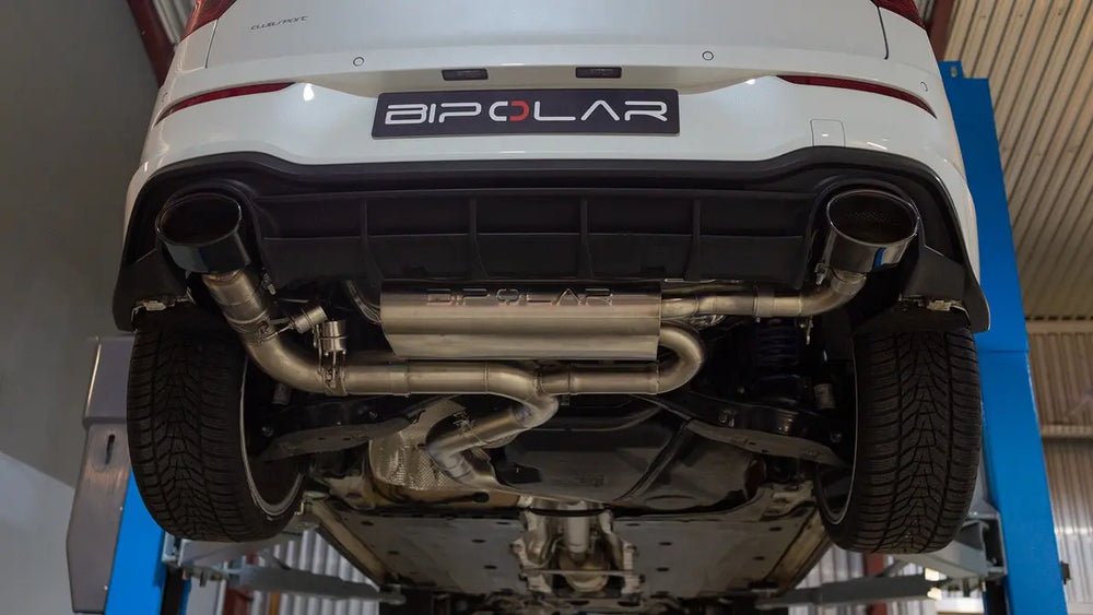 VW Golf 8 GTI Perf. (DNPA) 3.5 Zoll Grail Exhaust Facelift,an HJS