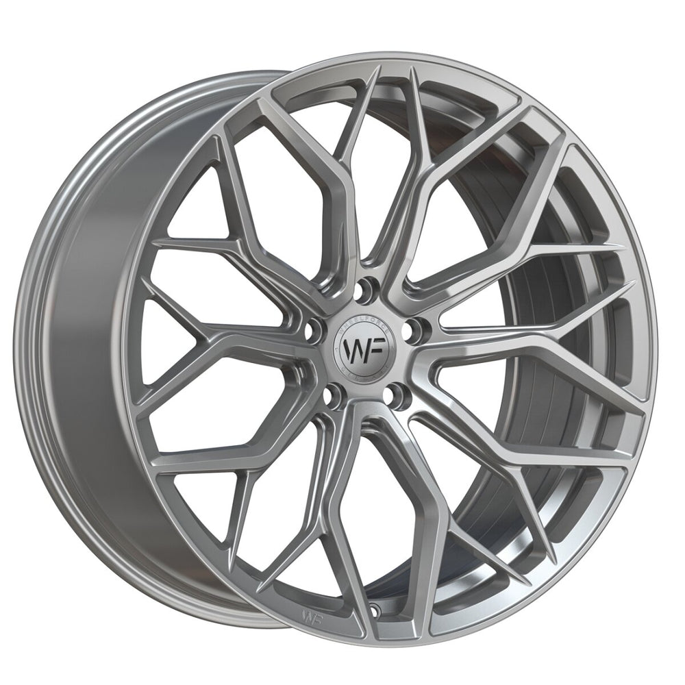 WF HE.1-FF | 21x10.5 ET44 5/114.3 | Frozen Silver