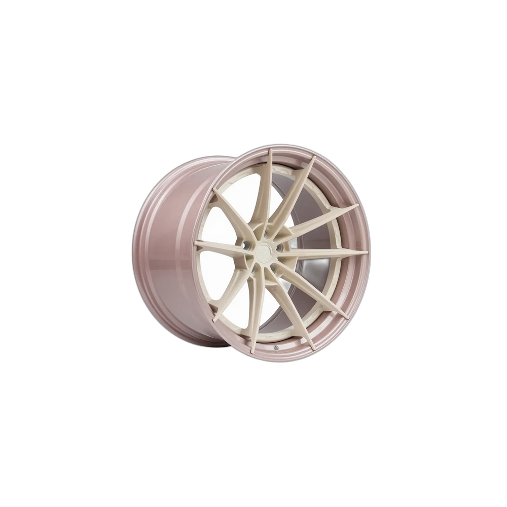 Z-Performance ZP.MODULAR 1 | SUPER DEEP CONCAVE 10.5x20 ET15 - Vanilla Ice Center - Champagne Nuggets Lip