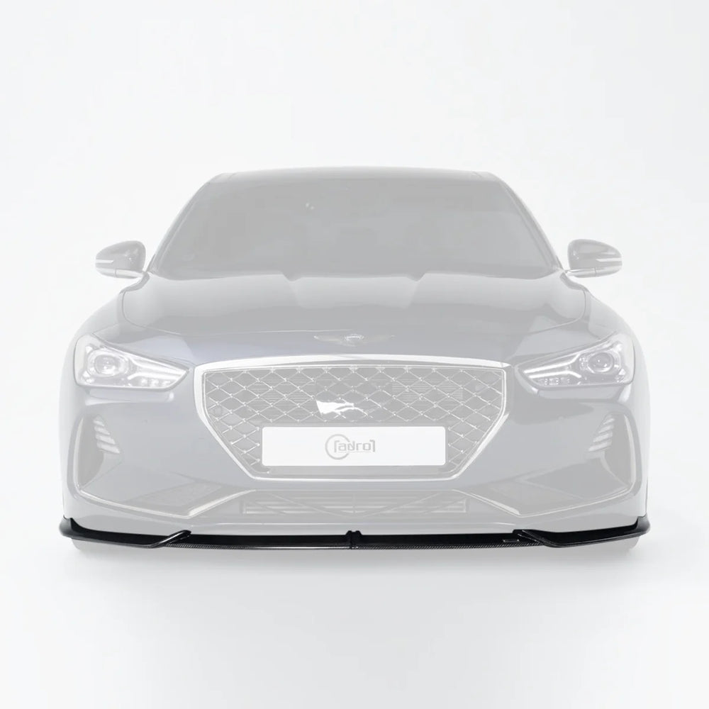 GENESIS G70 CARBON FIBER FRONT LIP V3
