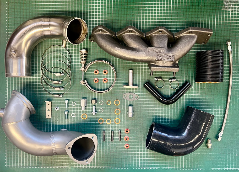 Teile zur Montage  von Garrett Turboladern mit T25 Flansch Z20LEx (01.150.026T)
