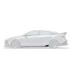 HYUNDAI ELANTRA N PE CARBON FIBER SIDE SKIRTS V2