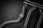 Mercedes SL63 AMG R232 - Abgasanlage zur Verwendung der OEM-Aktuatoren und Verbindungsrohre, mit ECE-Genehmigung nur in Verbindung mit dem Capristo CAN-Modul