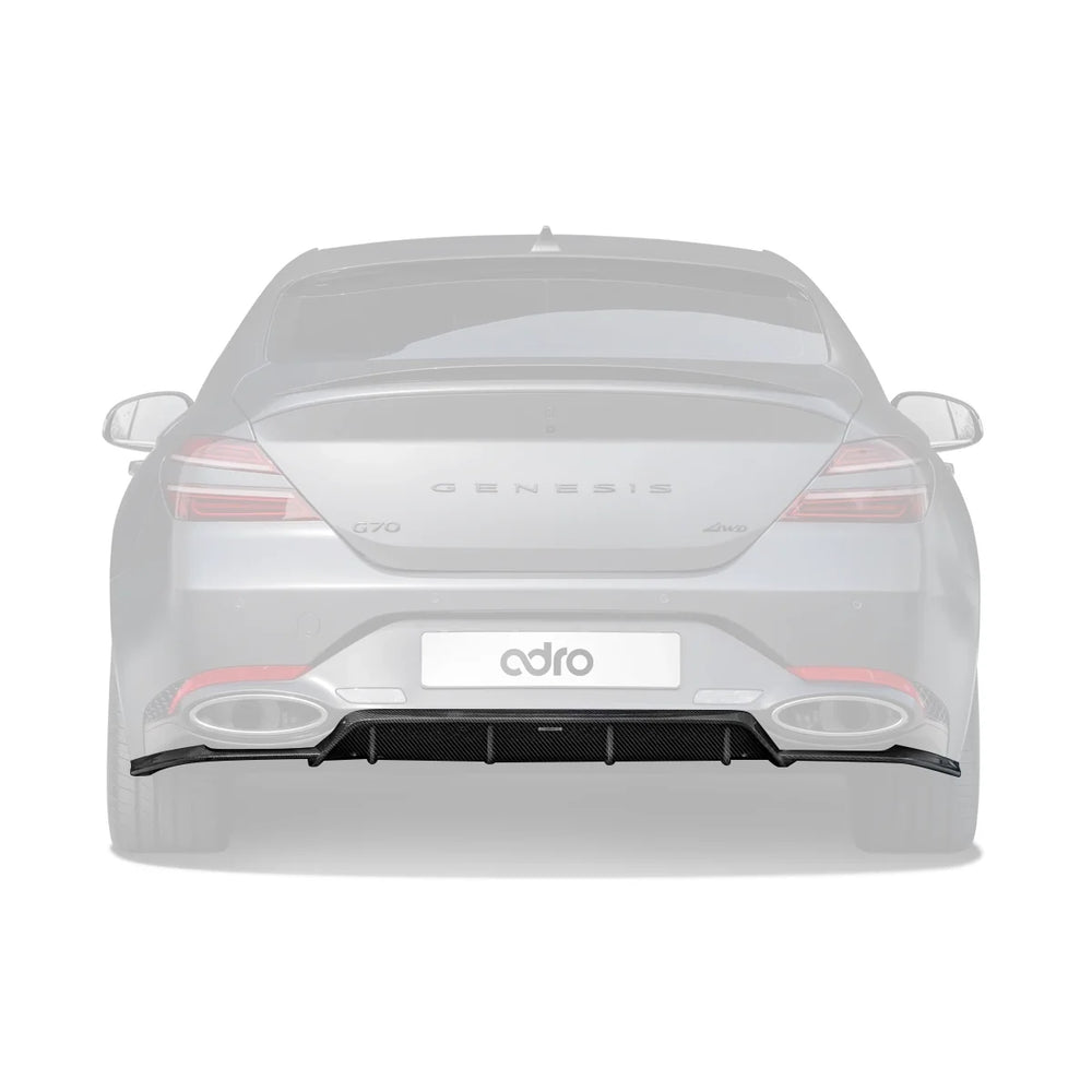 GENESIS G70 FL CARBON FIBER REAR DIFFUSER