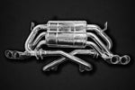Ferrari Testarossa - Für Fahrzeuge ohne OEM Kat - Abgasanlage mit Abgasklappen und Adapter-Set, inkl