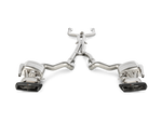 E-ME/T/3 Evolution Link Pipe Set (Titanium) - Mercedes-AMG C 63 Coupe (C205)
