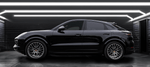 Sportauspuff für Porsche Cayenne E-Hybrid, PO536/9YA - OPT GT Endrohr-Set (4-teilig), Titan gebürstet