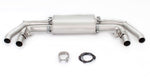 Axle Back Anlage für Audi TTS Quattro & Cabrio - 4-teilige Carbon Endrohre Ø 102 mm angeschrägt