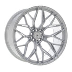 FORGED+6 YP-HF6 9X20, SILVER, ET 28, LK 5 X 112 X 66,6