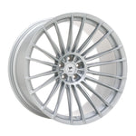 FORGED+4 YP-HF4 11X23, SILVER, ET 13, LK 5 X 112 X 66,6