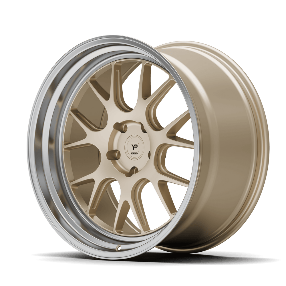 FORGED+ CS 1.1 9X19, RACE GOLD/POLISHED LIP, ET 20, LK 5 X 120 X 72,6