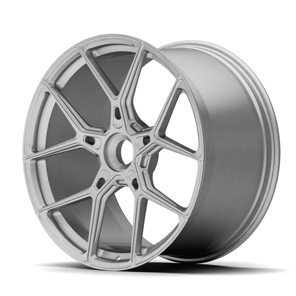 FORGED+ YP 4.1 CENTER LOCK 12X22, BRUSHED, ET 65, CENTER LOCK X84,1