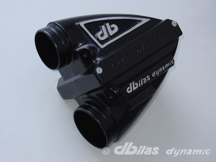 Universal FlowMaster (Luftfiltergehäuse)  Eintritt 180° zum Austritt versetzt