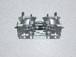 Drosselklappenteil Ø 48 mm / L 80 mm mit Flansch, mit  Bohrungen