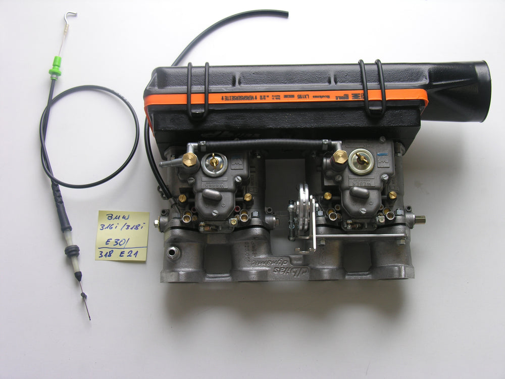 Vergaseranlage BMW 316 1,8l E30, 318i E30, 318 E21