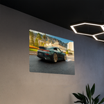 TECHART High Quality Wallprint 100×70 cm 992.2 GT3 Touring Monaco