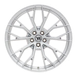 FORGED+3 YP-HF3 9,5X20, SILVER, ET 22, LK 5 X 120 X 72,6