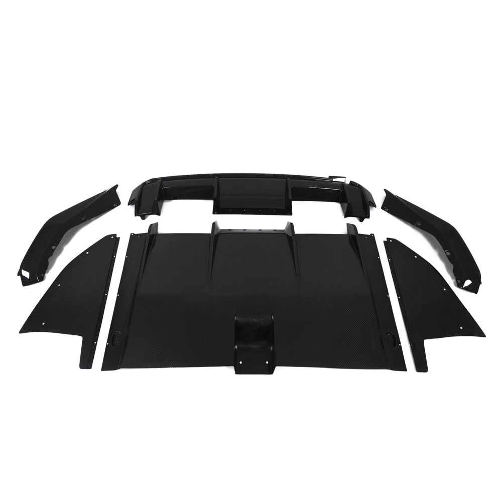 Dry Carbon Heckdiffusor Racing Sport KIT für BMW M3 G80 G81 / M4 G82 G83 inkl. LCI