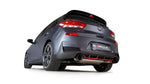OPF-Back Sportauspuff System für HYUNDAI i30 N PDE - Non-resonated RACING Cat-back-section / Endrohrsatz, verchromt Ø 102mm