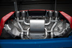 Sportauspuff für BMW M2, G87 - Keiner / Racing Sportauspuff zentriert / 4-teiliger Endrohrsatz, Ø 102 mm angeschrägt, Chrom