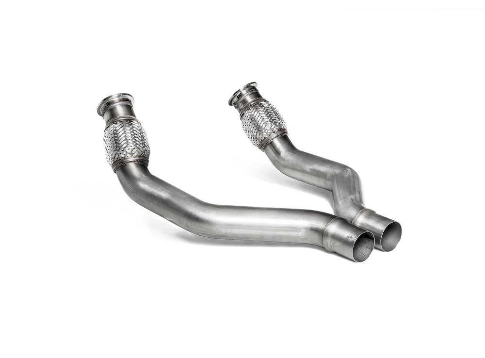 L-AU/SS/3 Link pipe set (SS) - for Akrapovič aftermarket exhaust system - Audi RS 7 Sportback (C7)