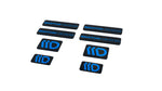 Maxton Parts - 3D Aufkleber / Gel Sticker 8er Set Schwarz und Blau