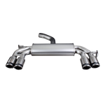 Axle Back Sportauspuff für VW Golf 6 1K / Scirocco 3 13 - Sportschalldämpfer mit li/re je 2 Endrohren