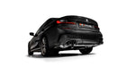 Sportauspuff-Bundle für den BMW 3 & 4 / G20 Limousine, G21 Touring, G22 Coupé, G26 Gran Coupé - Keiner / Racing Sportauspuff mittig / Endrohr-Set (4-teilig), Carbon Race