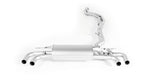 Sportauspuff für BMW 5, G30/G31 - Cat-Back Racing Tube / OPT GT Endrohr-Set (4-teilig), schwarz lackiert (1-088017-1000-9)