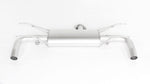 Axle-Back Sportauspuff für Fiat 124 Spider - Endrohr-Set, 98mm, Street Race