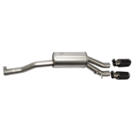 Axle-Back Auspuffanlage für VW Polo 6 AW GTI - Endrohr-Set Ø 84 mm, Street Race, Edenstahl