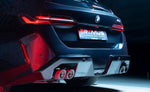 Sportauspuff für BMW M5 G90 / G99 - Keiner / OPT GT Endrohr-Set (4-teilig), schwarz lackiert (1-082025-1001-12)
