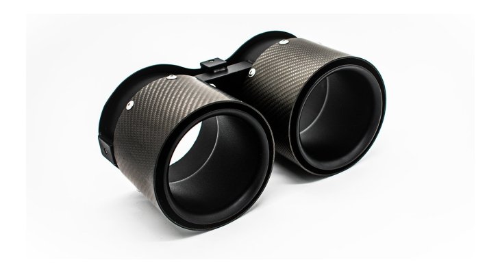 EDELSTAHL / CARBON ENDROHRSATZ