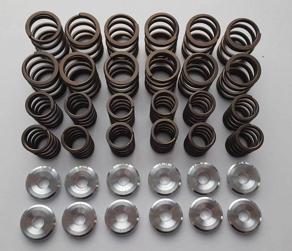 Ventilfedersatz für  Porsche  911  6-Zyl. 3,0 - 3,8  mit 8mm Schaft mit Magnesium  Ventilteller