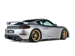 TP-T/S/28 Tail pipe set (Titanium) - Black - Porsche 718 Cayman Spyder