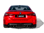 DI-BM/CA/9/GB Rear Carbon Fibre Diffuser - High Gloss Black - BMW M3 (G80/G81)
