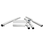 Cat-Back System für Cooper F57 & John Cooper Works F56 China / USA / Korea - Keiner / Endrohr-Set, Ø 102 mm , schräg, Black Chrome (1-756215-1002-15)