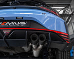 Axle-Back Auspuffanlage für HYUNDAI i20 N Performance Typ BC3 - Racing Sportauspuff mittig / Endrohr-Set, Ø 84 Carbon Race