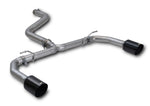 Axle-Back-Anlage für FORD Focus MK4, DEH ST - RACING Y-Rohr / Endschalldämpferersatzrohr  inkl. Verbindungsrohr mit Kugelanschluss / Endrohr Set, 102mm, schräg, verchromt