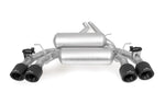 Sportauspuffanlage für BMW M2 Competition F87N Coupé - Keiner / Racing Sportschalldämpfer / OPT GT Endrohr-Set (4-teilig), Titan gebürstet