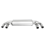 Sportauspuff System für VW Golf 7 AU - RACING Cat-Back Vorschalldämpfer Ersatzrohr / 4-teilige Endrohre, Street Race, 98mm