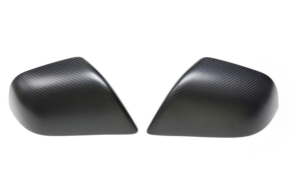 DRY CARBON Performance Aufsatz Spiegelkappen Mirror Cover für Tesla Model Y
